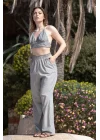 Ateiler Chaputs Linen Grey Utility Pant One-Size