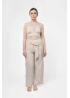 Atelier Chaputs Linen Luna Beige Bustier One-Size