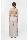 Atelier Chaputs Linen Luna Beige Bustier One-Size