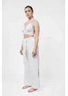 Atelier Chaputs Linen Luna White Bustier One-Size