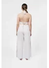 Atelier Chaputs Linen Luna White Bustier One-Size