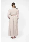 Ateiler Chaputs 100% Cotton Muslin Beige Prairie One-Size