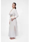 Ateiler Chaputs 100% Cotton Muslin Prairie White Blouse One-Size