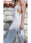 Mild Piece Crinkle White Dress
