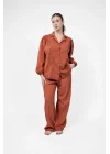 Atelier Chaputs 100% Cotton Muslin Mira Terra Shirt One-Size