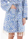 Misis Blue Bathrobe
