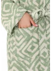 Misis Khaki Green Bathrobe