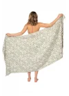 Misis Khaki Green Peshtemal