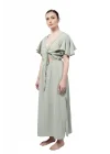 Niva Mint Green Muslin Dress