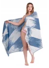 Perge Navy Blue Peshtemal