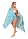 Priene Turquoise Peshtemal