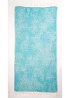 Priene Turquoise Peshtemal