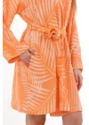 Smyrna Orange Bathrobe
