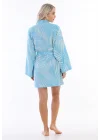 Smyrna Blue Bathrobe