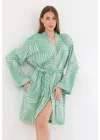 Smyrna Green Bathrobe (Sustainable Cotton)