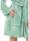 Smyrna Green Bathrobe (Sustainable Cotton)