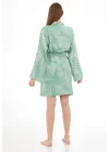 Smyrna Green Bathrobe (Sustainable Cotton)