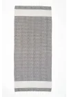 Square Black Peshtemal