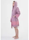 Square Pink Bathrobe
