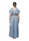 Stella Blue Muslin Dress