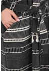 Sundia Black Bathrobe