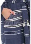 Sundia Navy Blue Bathrobe