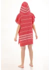 Sundia Red Surf Poncho