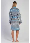 Tibia Blue Bathrobe