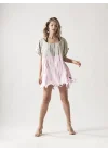 Abito rosa tie-dye