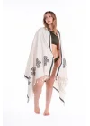 Tikal Wooden Printed Peshtemal