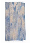Tonna Navy Blue & Caramel Peshtemal