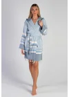 Torelia Blue Bathrobe