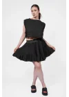 Ateiler Chaputs Linen Vesa Black Crop One-Size