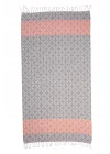 Volute Grey & Terra Peshtemal