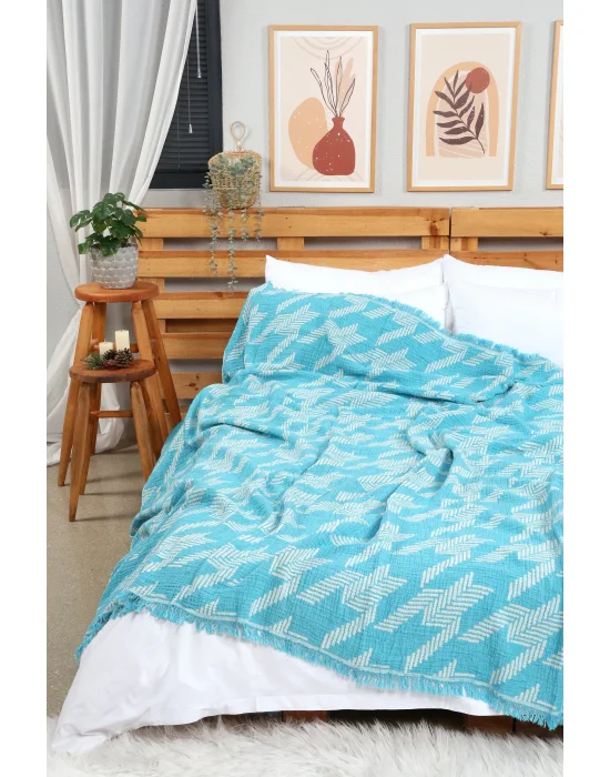 Crows XL Muslin Throw