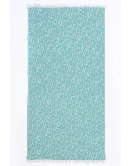 D. Fish Green Peshtemal