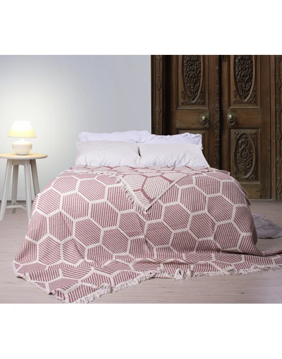 Sechseckige XL-Decke