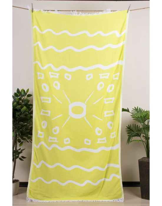 Boho Yellow Peshtemal