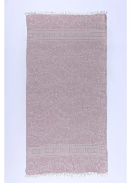 Dalga Foam Pink Peshtemal