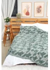 Crows XL Muslin Throw