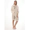 Black Seahorse Bamboo Bathrobe
