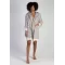 Chevron Grey Bathrobe