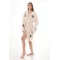 Eye Wooden Stamp Bathrobe