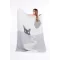 Luna Throw - Grey & Black