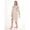 Mermaid Wooden Stamp Bathrobe