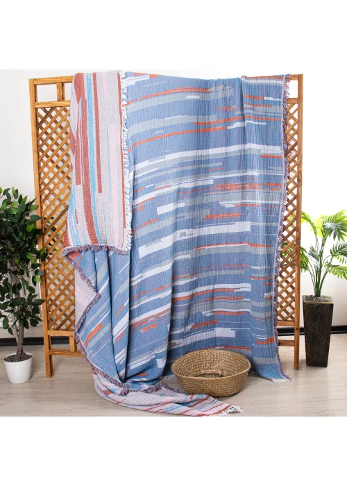 Müslin Throw Tramisu