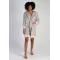 Chevron Grey Bathrobe