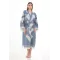 Edessa Blue Bathrobe ( V long)