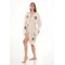 Eye Wooden Stamp Bathrobe