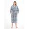 Pica Blue & Grey Bathrobe